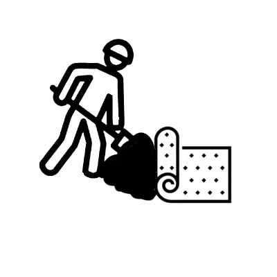 Manta Asfáltica Aderida com Asfalto Quente